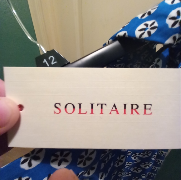 SOLITAIRE LONG LAIRED RUFFLE HIGH LOW SKIRT SIZE XL. WITH TAG. NEVER WORN. - Picture 10 of 14
